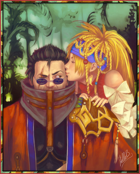 《最终幻想》游戏角色同人画赏析(8)