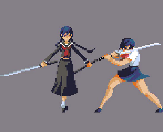 国外画师自制像素版《巫师3》图赏(3)