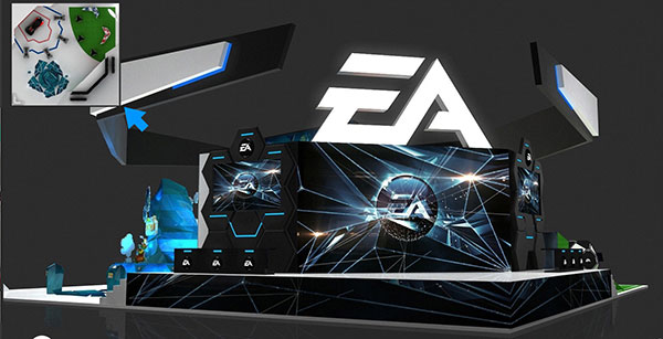 2015CJ展EA展台效果图图赏(2)