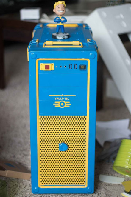 玩家自制辐射4避难所风格主题机箱(2)