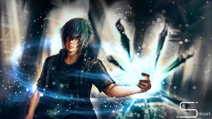 《最终幻想》游戏角色同人画赏析(5)