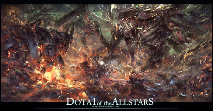 中国画师《DOTA》精美原画图赏(9)