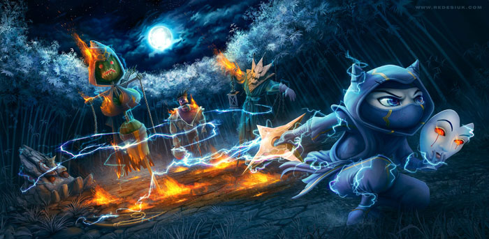 《英雄联盟》同人画图赏(10)