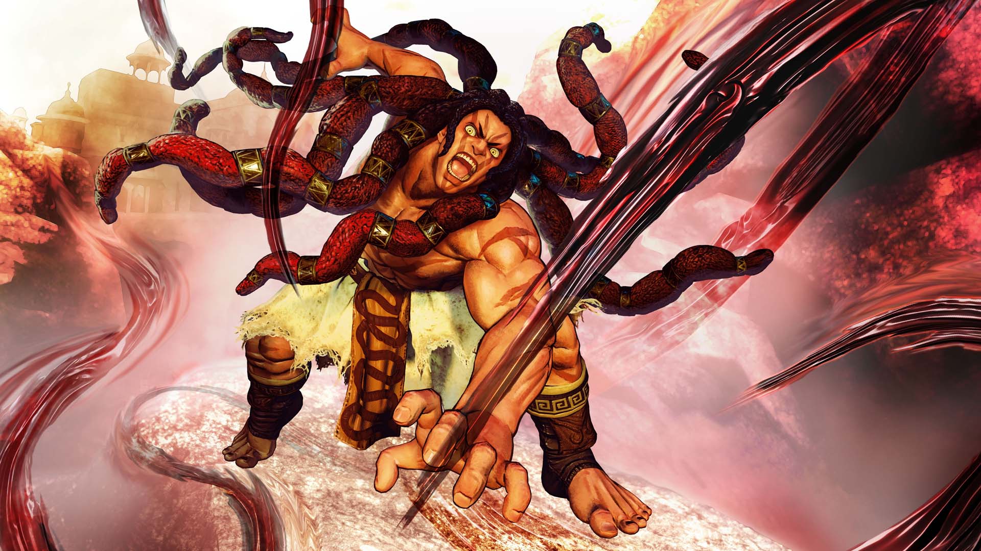 《街霸5》新角色Necalli高清壁纸(13)