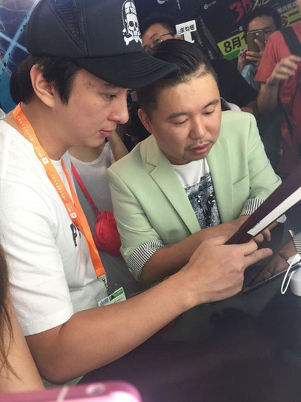 王思聪惊现2015ChinaJoy现场图集(7)