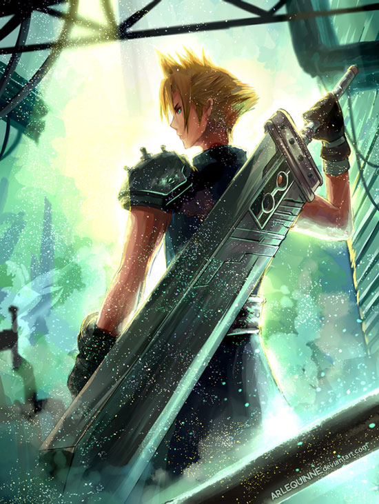 《最终幻想》游戏角色同人画赏析(7)