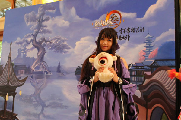 《剑网3》六周年cosplay现场图赏(13)