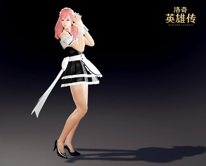 《洛奇英雄传》最新女仆装截图(9)