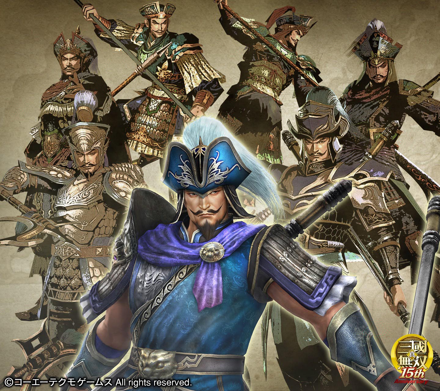 《真三国无双》15周年纪念壁纸(4)