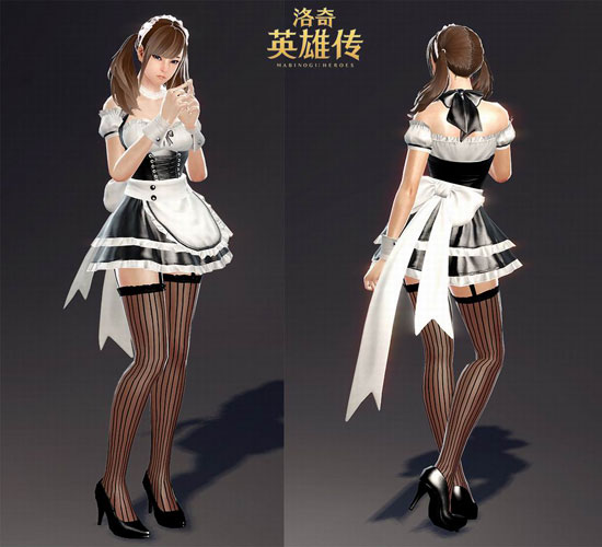 《洛奇英雄传》最新女仆装截图(4)