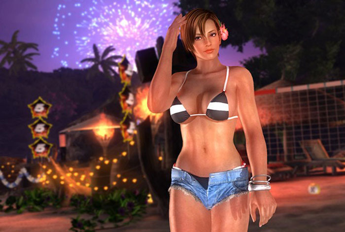 《死或生5》新DLC萌妹比基尼图赏(11)