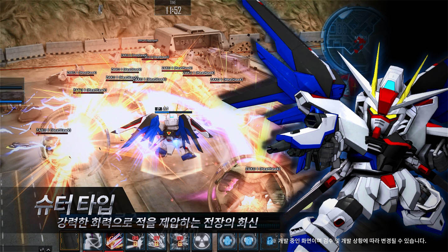 《SD敢达OL2》韩服公测壁纸(3)