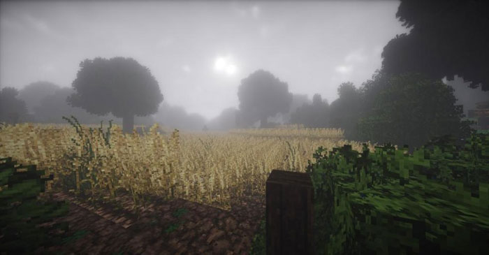 《我的世界》玩家打造指环王夏尔郡场景(13)