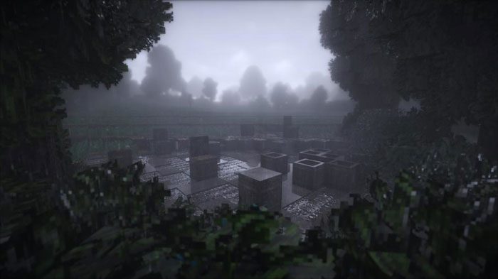 《我的世界》玩家打造指环王夏尔郡场景(22)