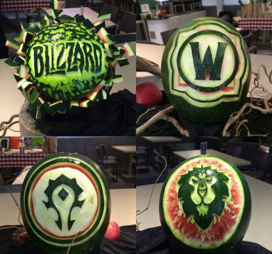 西瓜雕刻之魔兽世界主题图赏析(2)