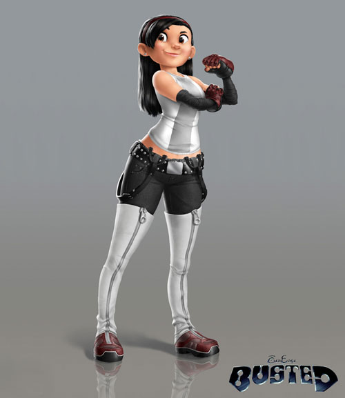 《最终幻想7》主角皮克斯风格绘画图(3)