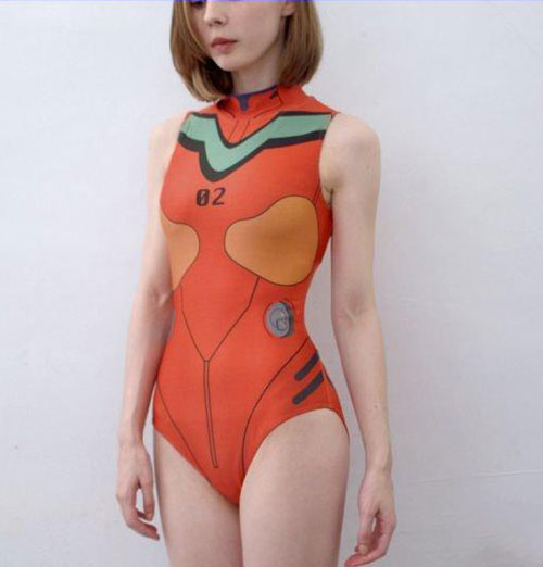 台湾推出EVA战斗服款式泳衣周边(2)
