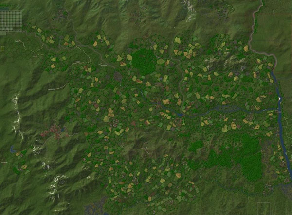 《我的世界》玩家打造指环王夏尔郡场景(24)