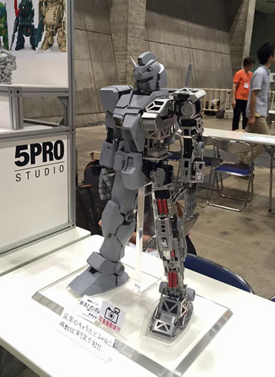 电动元祖高达亮相C3展现场图集(22)