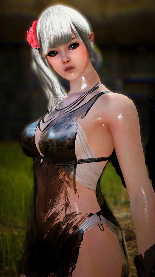 《黑色沙漠》御姐湿身诱惑图赏(5)