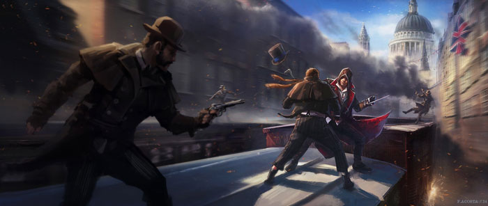 《刺客信条：枭雄》原画设计图赏(2)