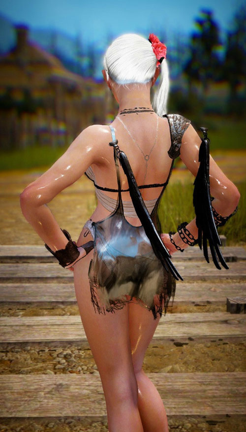 《黑色沙漠》御姐湿身诱惑图赏(6)