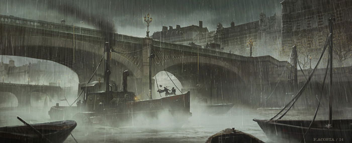 《刺客信条：枭雄》原画设计图赏(27)