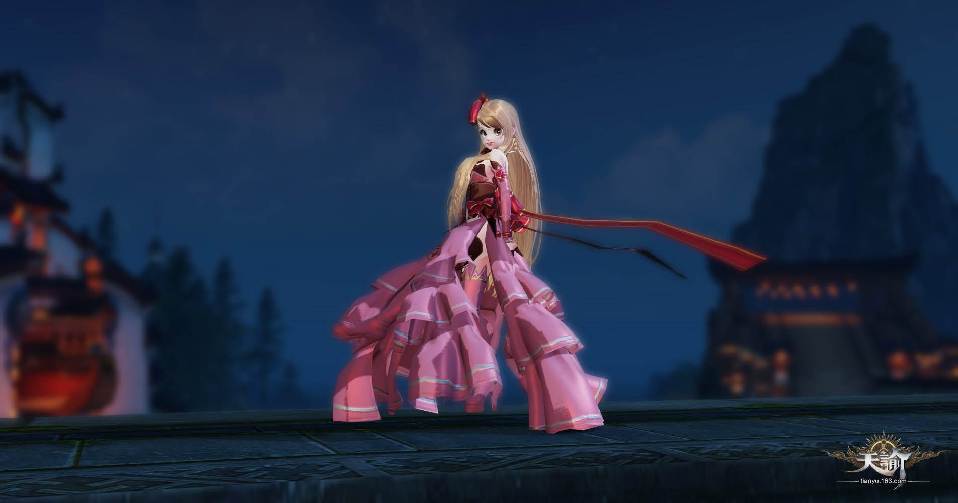 《天谕》学园祭主题时装官方壁纸(6)