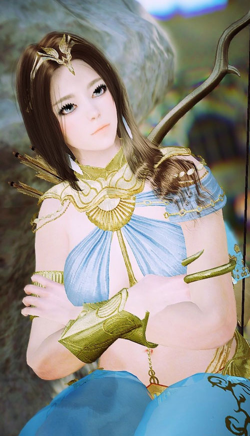 《黑色沙漠》御姐湿身诱惑图赏(13)