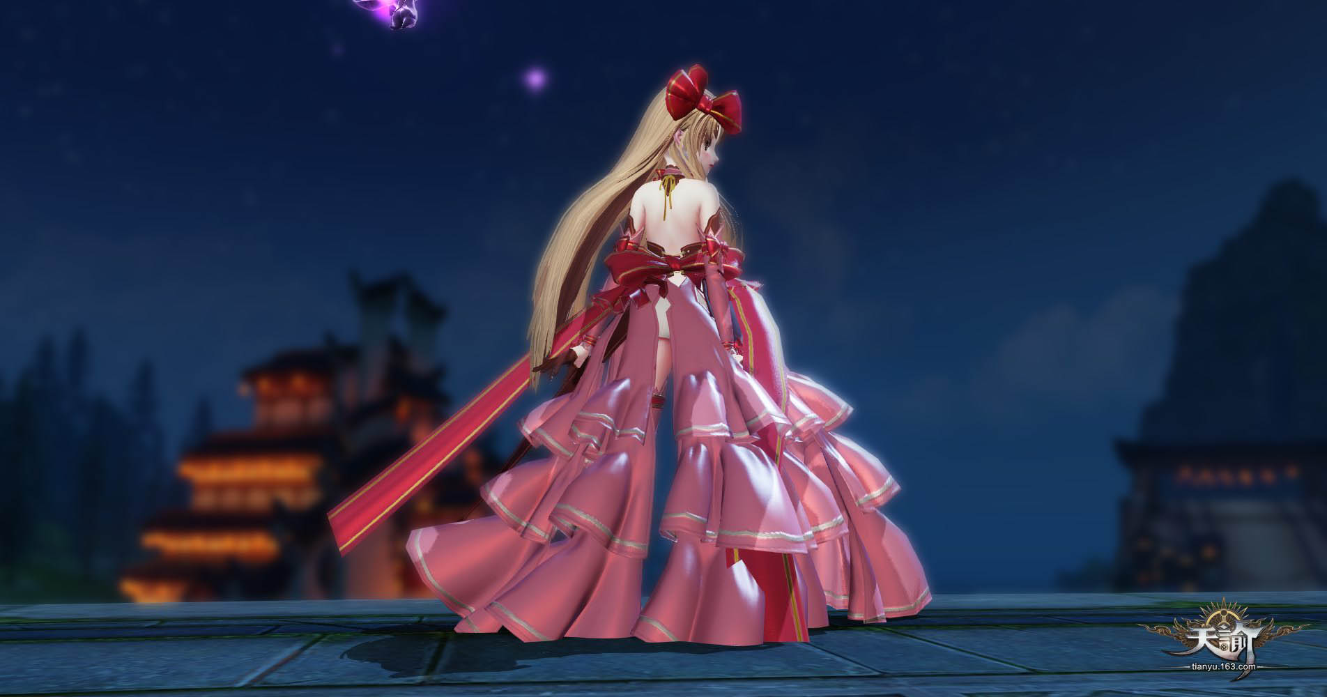 《天谕》学园祭主题时装官方壁纸(11)