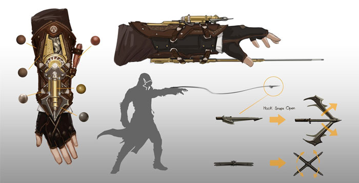 《刺客信条：枭雄》原画设计图赏(17)