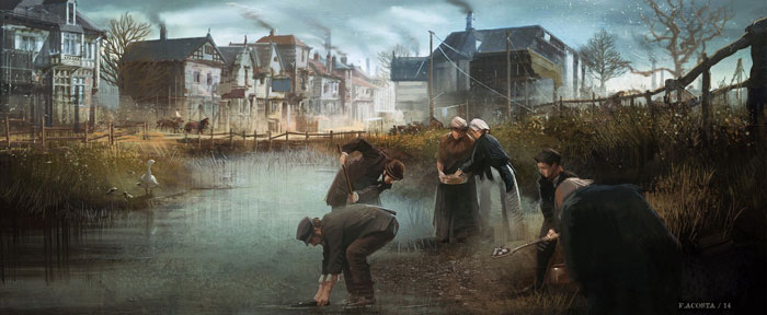 《刺客信条：枭雄》原画设计图赏(24)