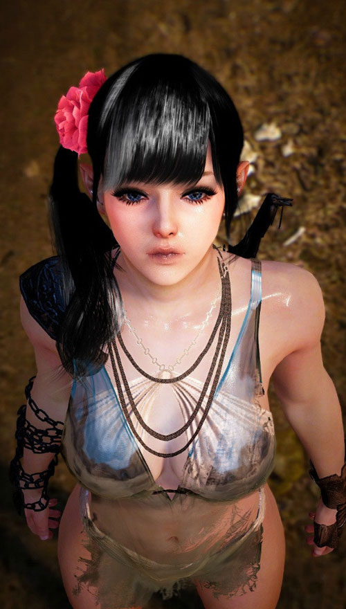 《黑色沙漠》御姐湿身诱惑图赏(4)