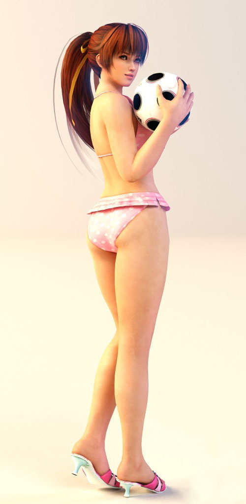 《死或生：沙滩排球3》CG同人图赏(11)