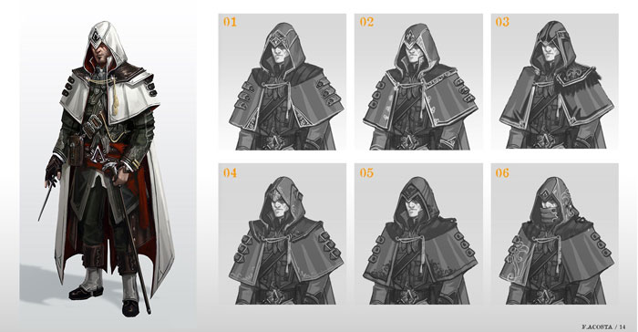 《刺客信条：枭雄》原画设计图赏(22)