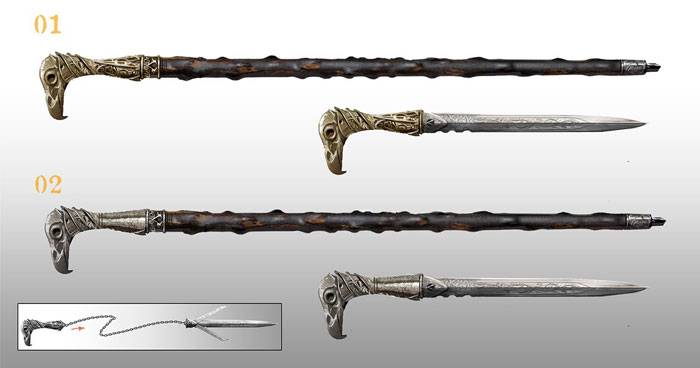 《刺客信条：枭雄》原画设计图赏(6)