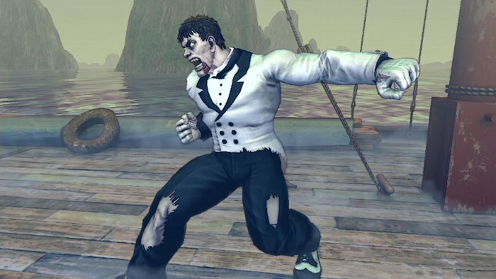 《终极街头霸王4》万圣节服装DLC截图(8)