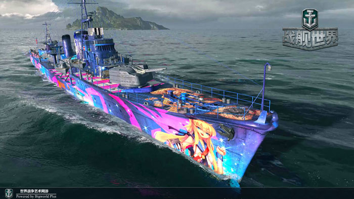 《战舰世界》国服舰娘美图赏析(8)