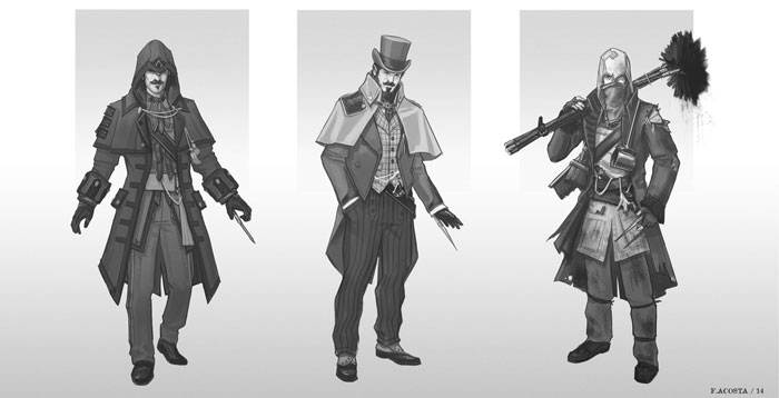 《刺客信条：枭雄》原画设计图赏(19)