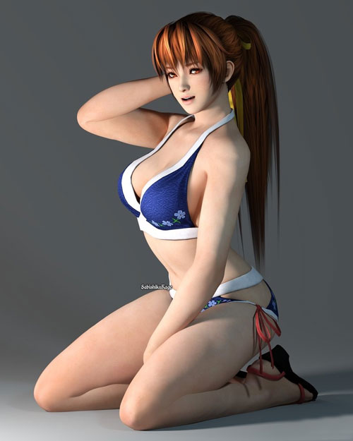 《死或生：沙滩排球3》CG同人图赏(3)