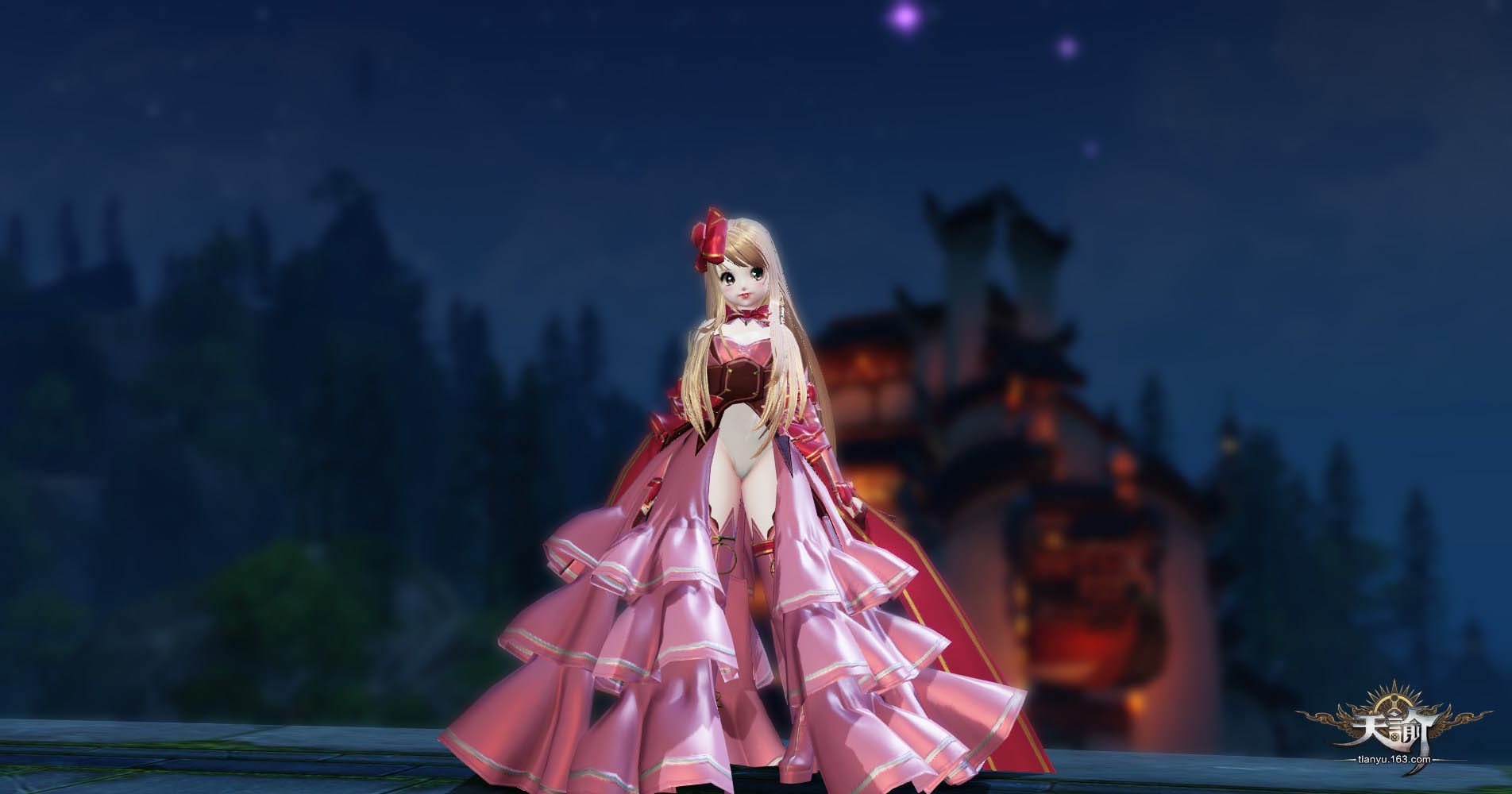 《天谕》学园祭主题时装官方壁纸(5)