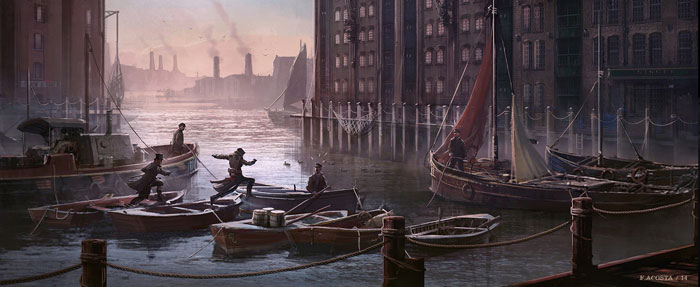 《刺客信条：枭雄》原画设计图赏(11)