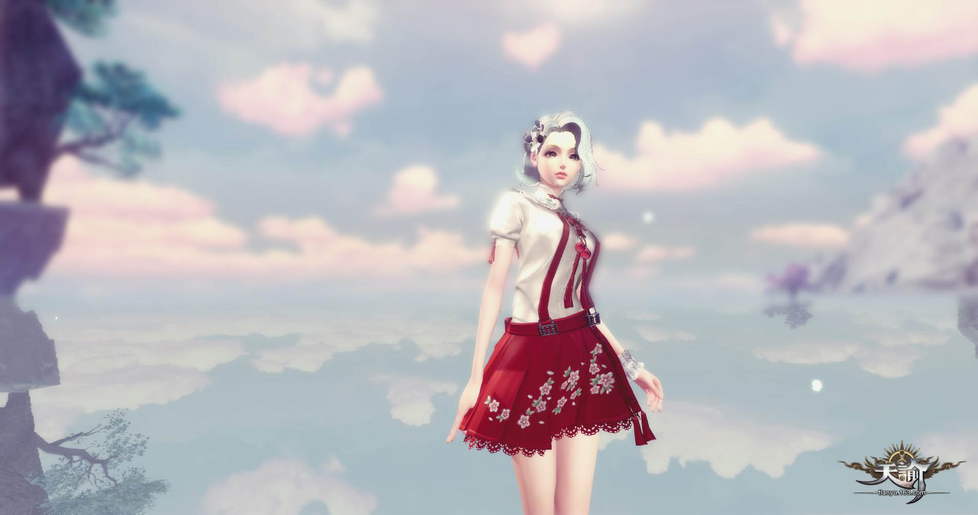 《天谕》学园祭主题时装官方壁纸(7)