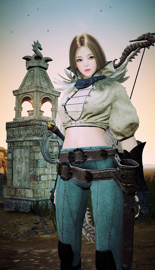 《黑色沙漠》御姐湿身诱惑图赏(14)