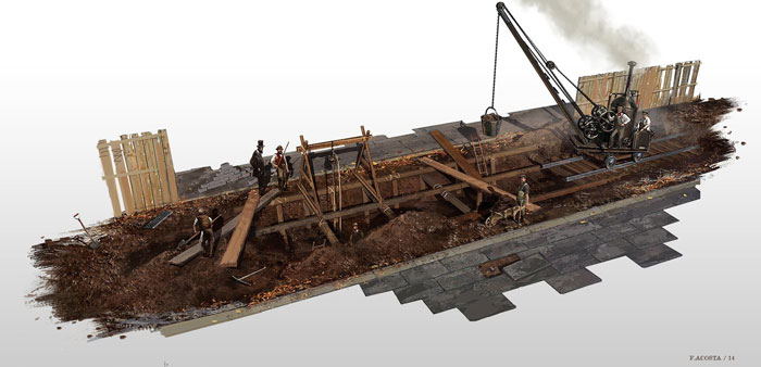 《刺客信条：枭雄》原画设计图赏(8)