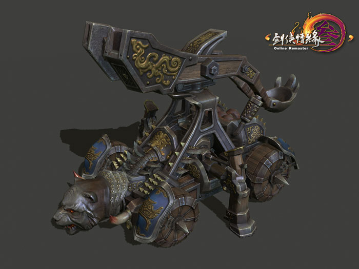 《剑网3》重制版模型首曝截图(7)