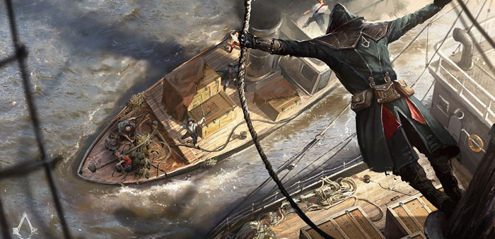 《刺客信条：枭雄》海量精美概念图(7)