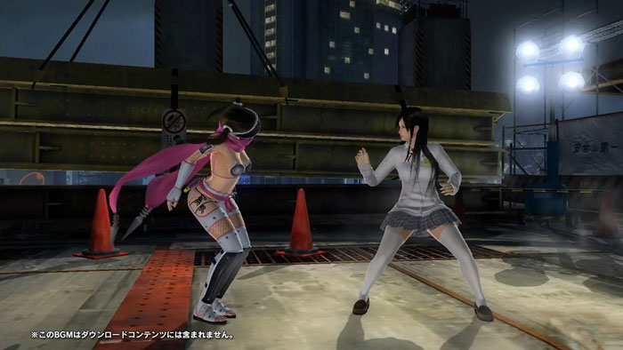 《死或生5》校园DLC萌妹格斗画面截图(9)