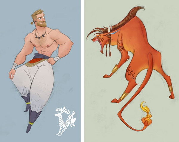 《最终幻想》迪士尼风人设图图赏(8)