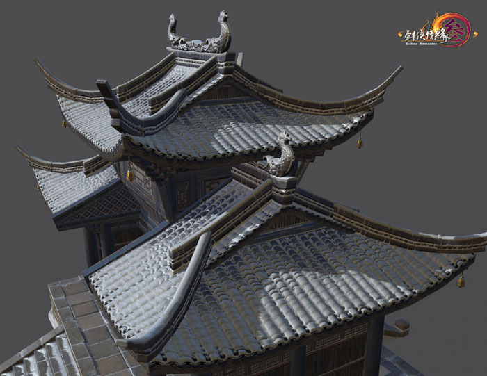 《剑网3》重制版模型首曝截图(12)